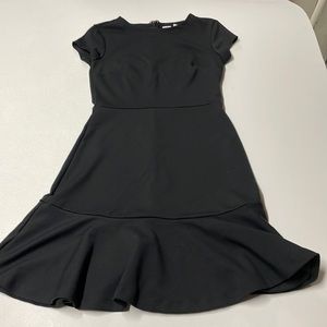 Gap Fit and Flare Dress (Sz 00) - Black